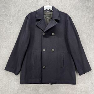 METROPOLITAN VIEW Coat Mens Large‎ Navy Blue